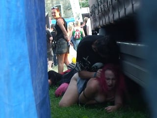 Czech Snooper - Public Sex During Concert