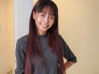 Pocket size thai babe drilled by sex tourist