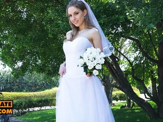 POV - Runaway bride Jayla de Angelis needs to be fucked