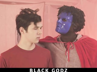 Black Godz - black cock Stud Interracial Fucking With Twink