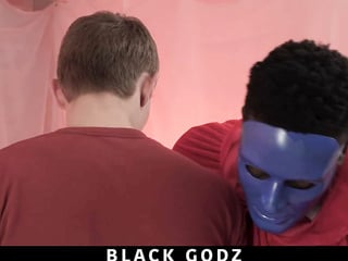 Black Godz - White Boy Banged Raw By huge black dick