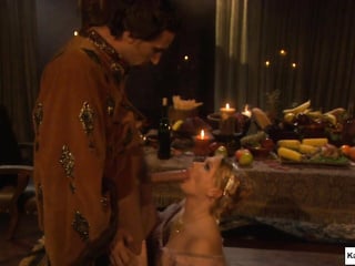 Medieval fucking action with pornstar Katja