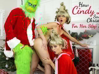 How Cindy Lou Saved Christmas For Her Step Brother - Chloe Cherry,Lacy Lennon