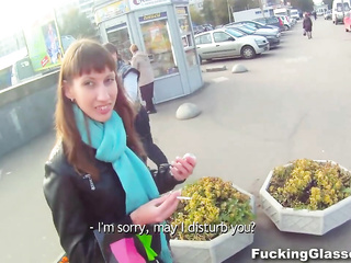 Pierced Babe With A Tight Pussy Gets Drilled In The Public Sauna