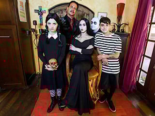 Addams Family Orgy - Audrey Noir, Kate Bloom