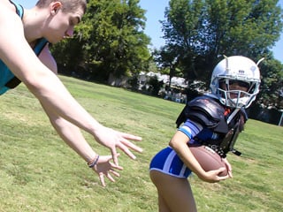 Exxxtra Small - Tiny Touchdown Twat - Amber Summers