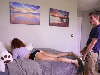 My stepsister lets me use her pussy on demand