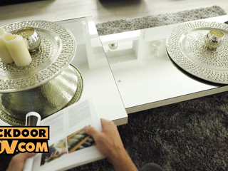 POV - Secret anal sex with Elena Lux