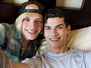 Bareback Boner Buddies Home Movie! - Justin Cross , Kayden Alexander