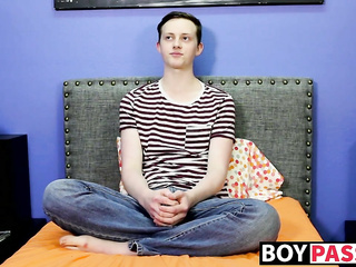 Toy plowing through his own hole after the interview