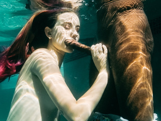 Super hot young babe, Haley Reed loves riding a black cock!