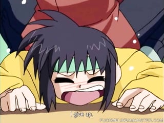 Hentai fantasy scene with on campus mystery