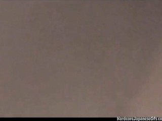 Japanese fuck slut getting creampied