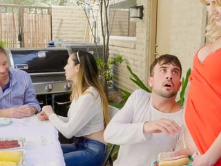 Tranny offers dick, white man obliges.