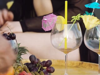 Lacy Lennon's Romantic FFM in the Fiery Water - VIXEN