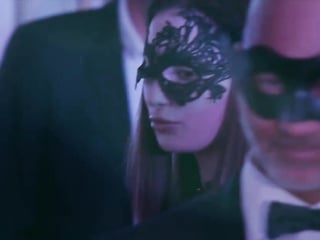 Vixen:Sonya & Liya attend exclusive masquerade sex party