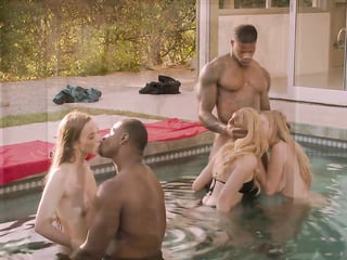 Teen babes hope for a bigger and blacker cock