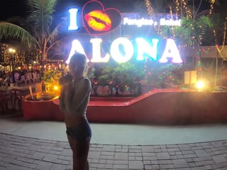 Amateurs enjoy fire show and sex at home after with big ass Thai girlfriend