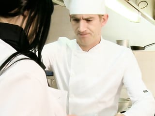 Anastasia Is Getting Messy In The Kitchen 