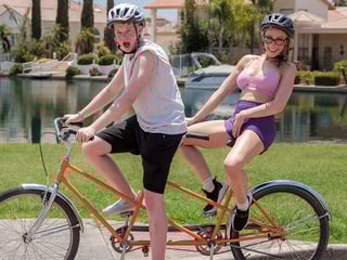 My Stepmom loves riding more than bicycles... - Crystal Clark