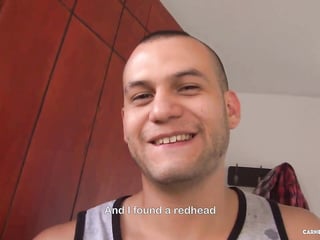 Oil On Redhead Latina Yuly Perdomo Before Fucked Hard By 