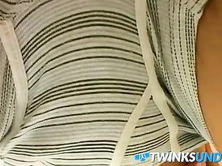 Undie twinks Jeremiah Johnson and Shane Allen tease and fuck