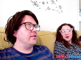 UK fat chick in reality porn convinced to have threesome