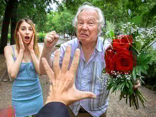 I was ready to pay the mean old fart for that tight pussy…