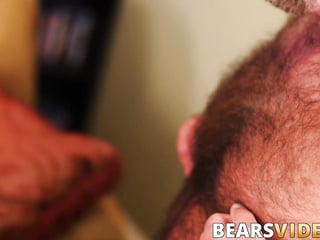 Papa bear sucking cubs big cock and fucking his tight ass