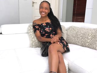 Fit African girl with booty on audition for a music video was not qualified