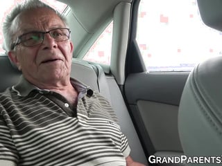 Teen fucked by older guy who picked her up with his car