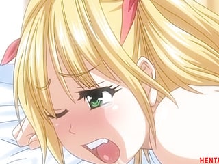 Busty lesbian teacher fucks young student - Uncensored Hentai Anime