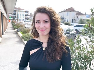 Livia, 27, has energy to spare!