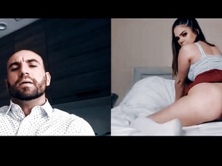 PURE TABOO step dad intimidates Her Stepdaughter After Webcam Masturbation - Athena Faris