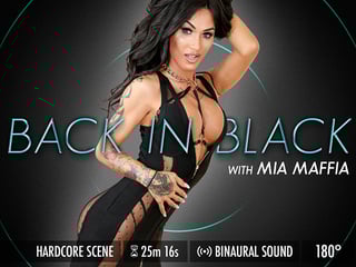 Grooby VR - Mia Maffia 'Back in Black'