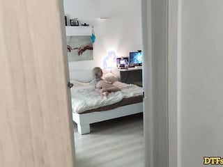 My girlfriend gave me a massage and good pussy to fuck