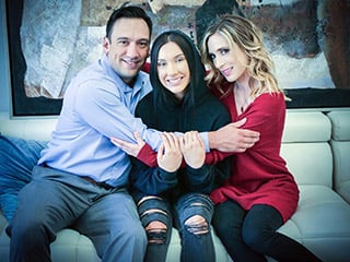 Amazing FFM threesome with Aiden Ashley & Jazmin Luv