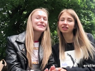 Ersties - Hot Blonde Babes Take Turns Getting Each Other Off