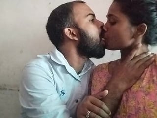 Desi Couple Sex , Sucking Indian GF Big Boobs and Blowjob