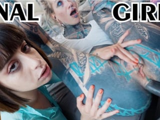 Alternative TATTOO pornstars fuck cute girls ANAL - ASS FUCK, ATM, GAPES, prolapse, blowjob