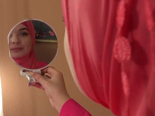 Sweet pink babe is very naughty