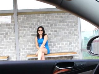 Hitchhiker gets humped in a field