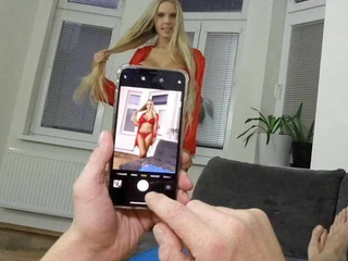 Innocent looking blonde gets POV treatment