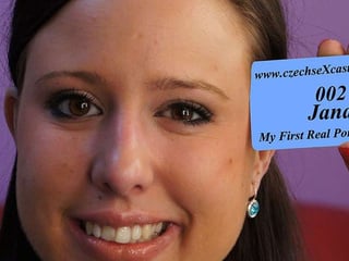 Jana first real porn casting