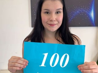 Cute teen at porn casting