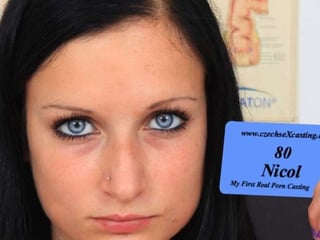 Nicol's first porn casting