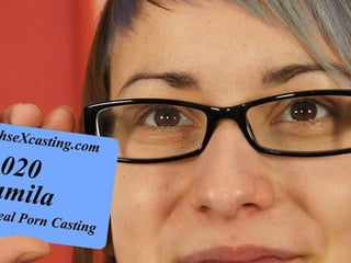 Hippie chick at her first porn casting