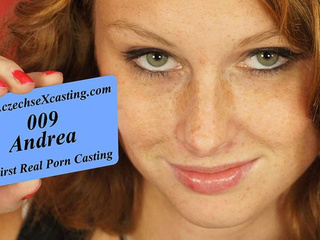 Andrea first real porn casting