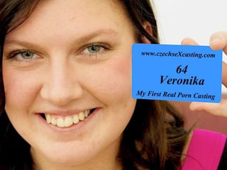 Veronika's first porn casting