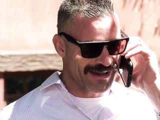 Keira Croft rides Charles Dera's cock like a pony